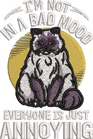 Everyone is Annoying Cat Quote Everyone is Annoying Cat Quote