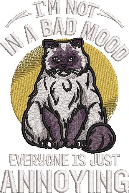 Everyone is Annoying Cat Quote Everyone is Annoying Cat Quote