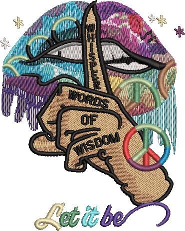 Let It Be Song Peace Design Let It Be Song Peace Design