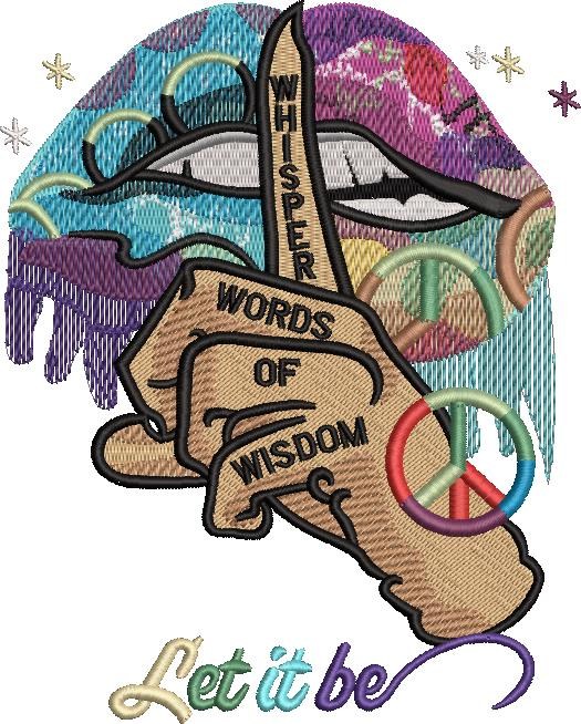 Let It Be Song Peace Design Let It Be Song Peace Design