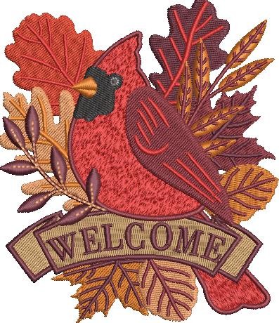 Welcome Cardinal Sign Welcome Cardinal Sign