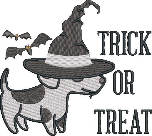 Trick or Treat Witch Dog Trick or Treat Witch Dog