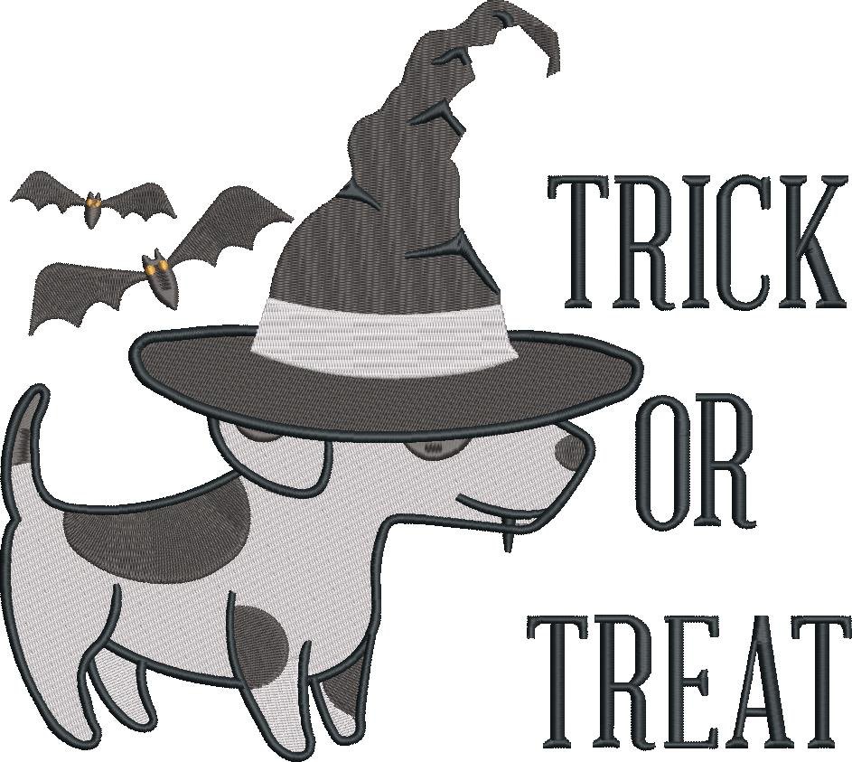 Trick or Treat Witch Dog Trick or Treat Witch Dog