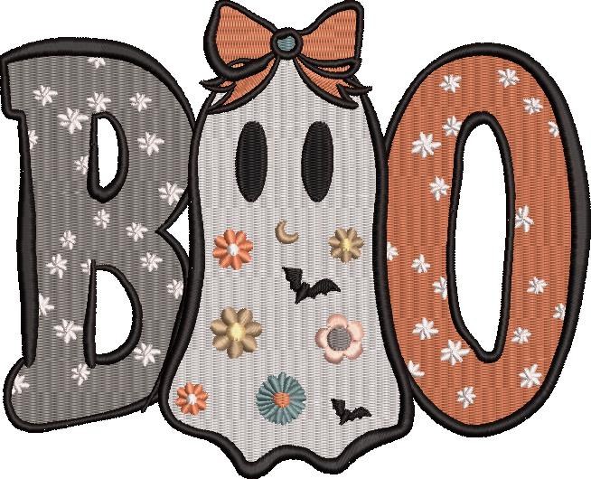 Boo Cute Halloween Word Art