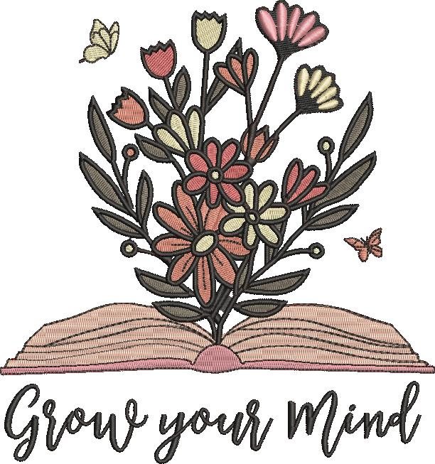Grow your Mind Floral Book Grow your Mind Floral Book