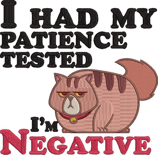 I Had My Patience Tested Funny Cat I Had My Patience Tested Funny Cat