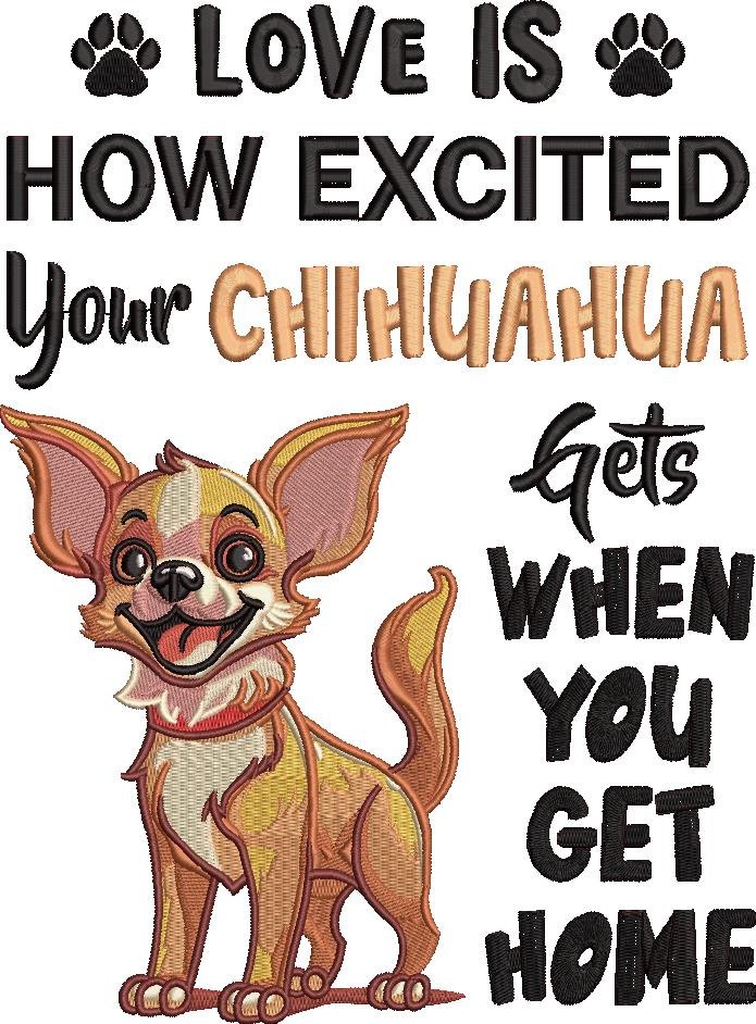 Love Is Your Chihuahua Dog Love Is Your Chihuahua Dog