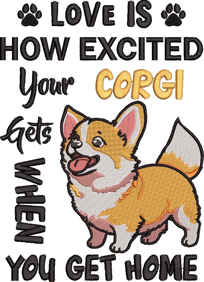 Love Is Your Corgi Dog Love Is Your Corgi Dog