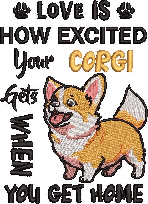 Love Is Your Corgi Dog Love Is Your Corgi Dog