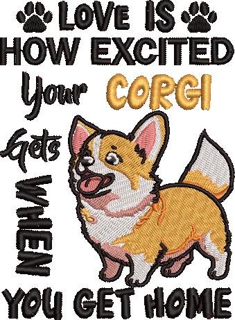 Love Is Your Corgi Dog Love Is Your Corgi Dog