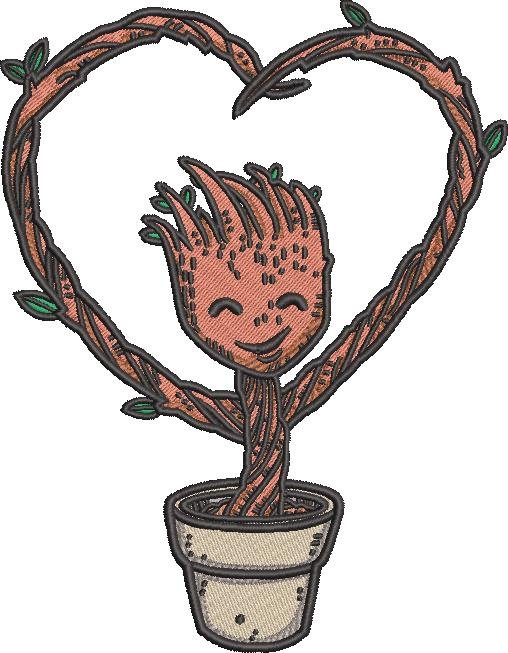 Tree Alien Heart Tree Alien Heart