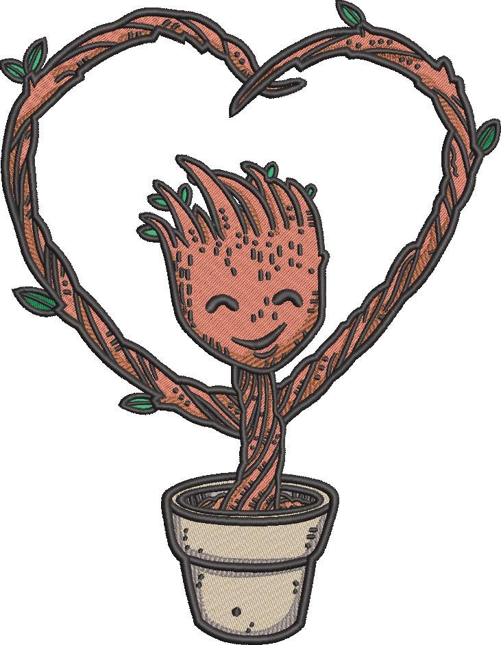 Tree Alien Heart Tree Alien Heart