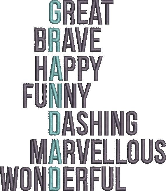 Love Granded Word Art Love Granded Word Art