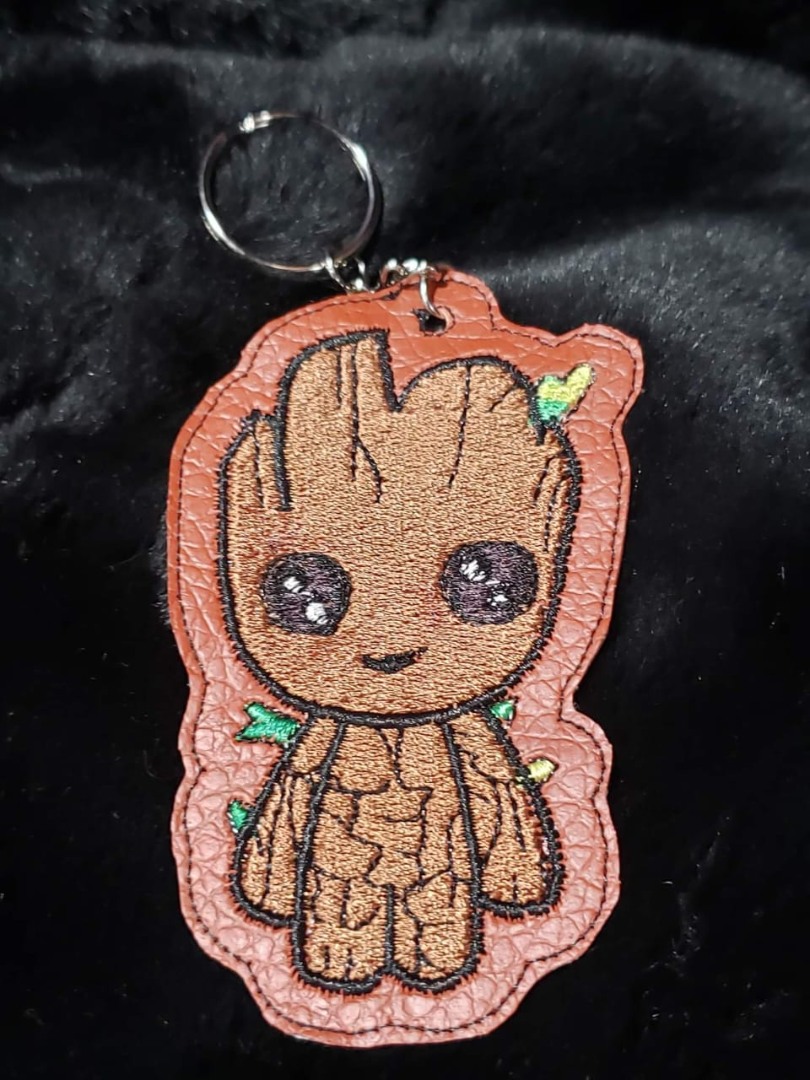 Tree Alien Key Fob