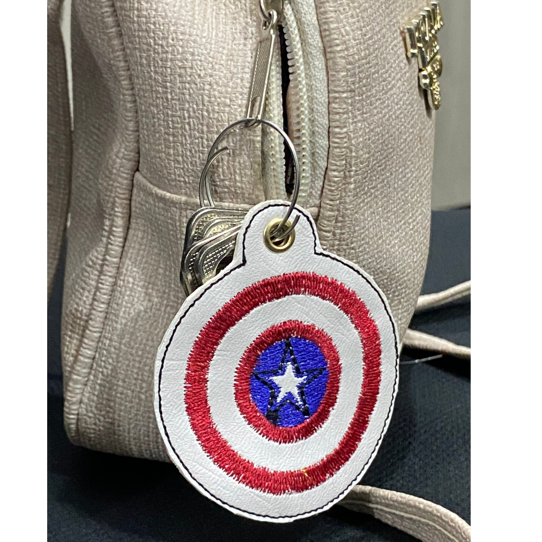 Shield Man Key Fob