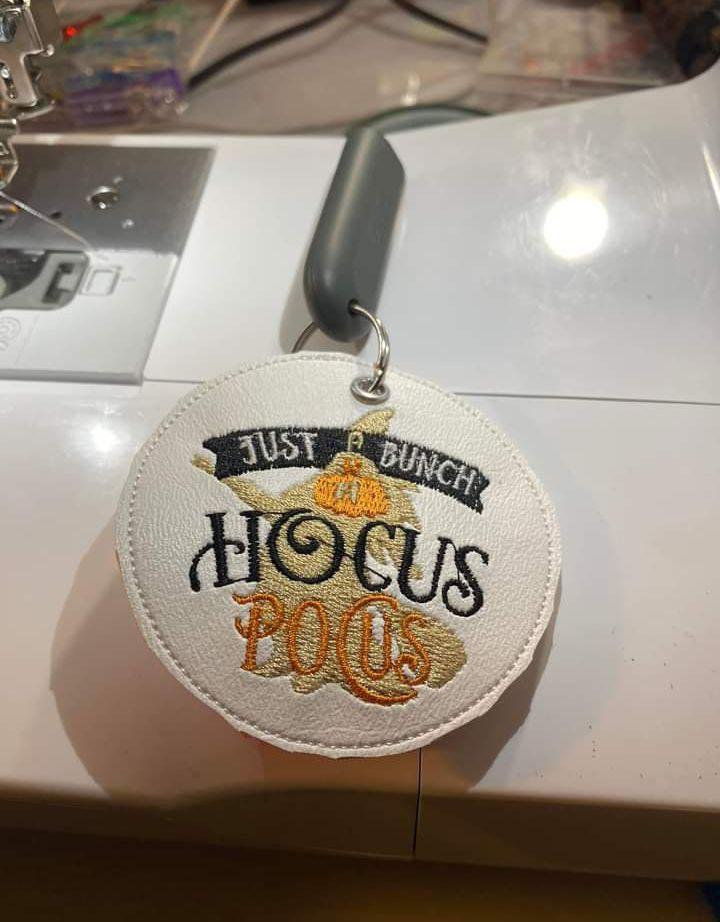 Halloween Witch Key Fob