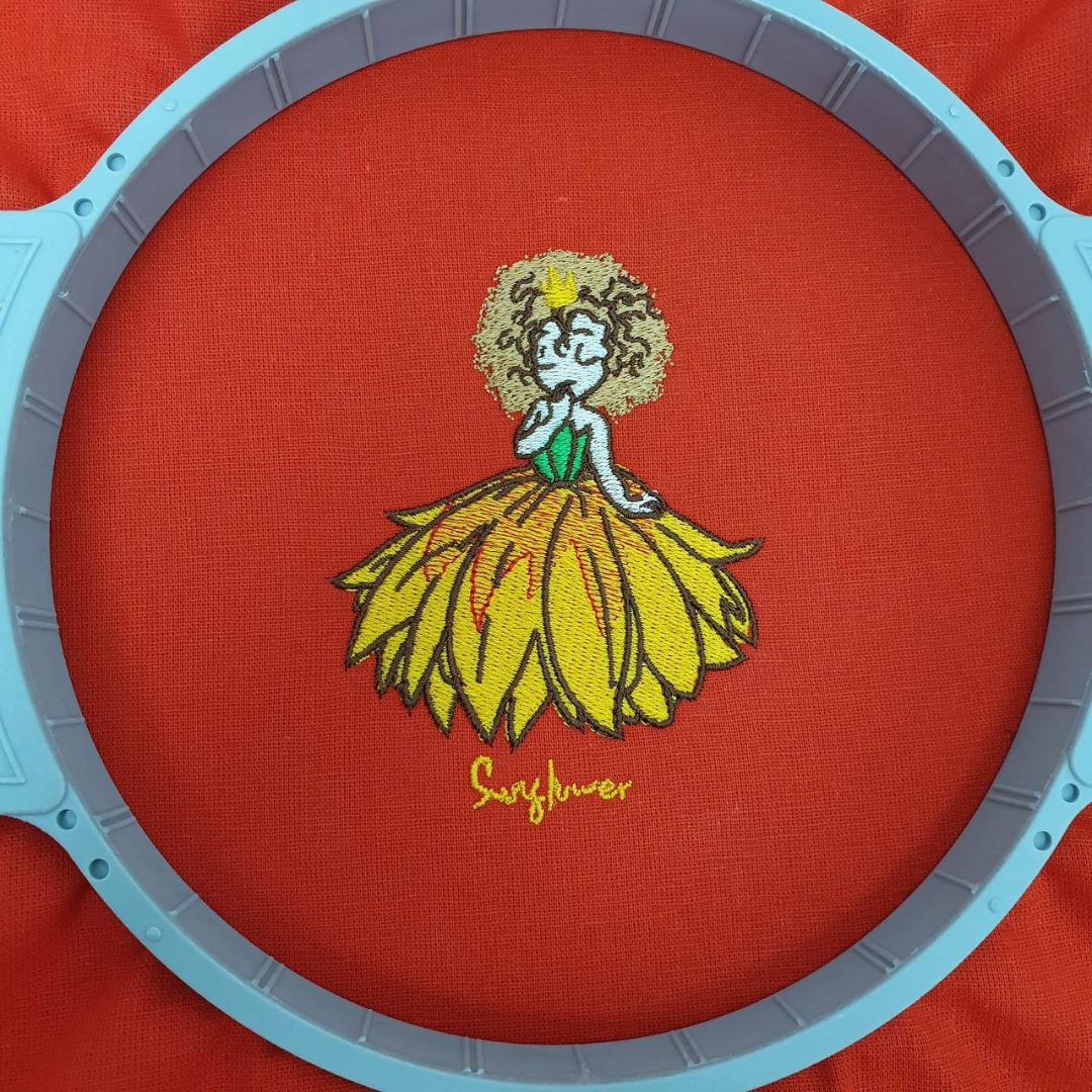 Sunflower Flower Girl