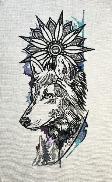 Flower Wolf Artwork