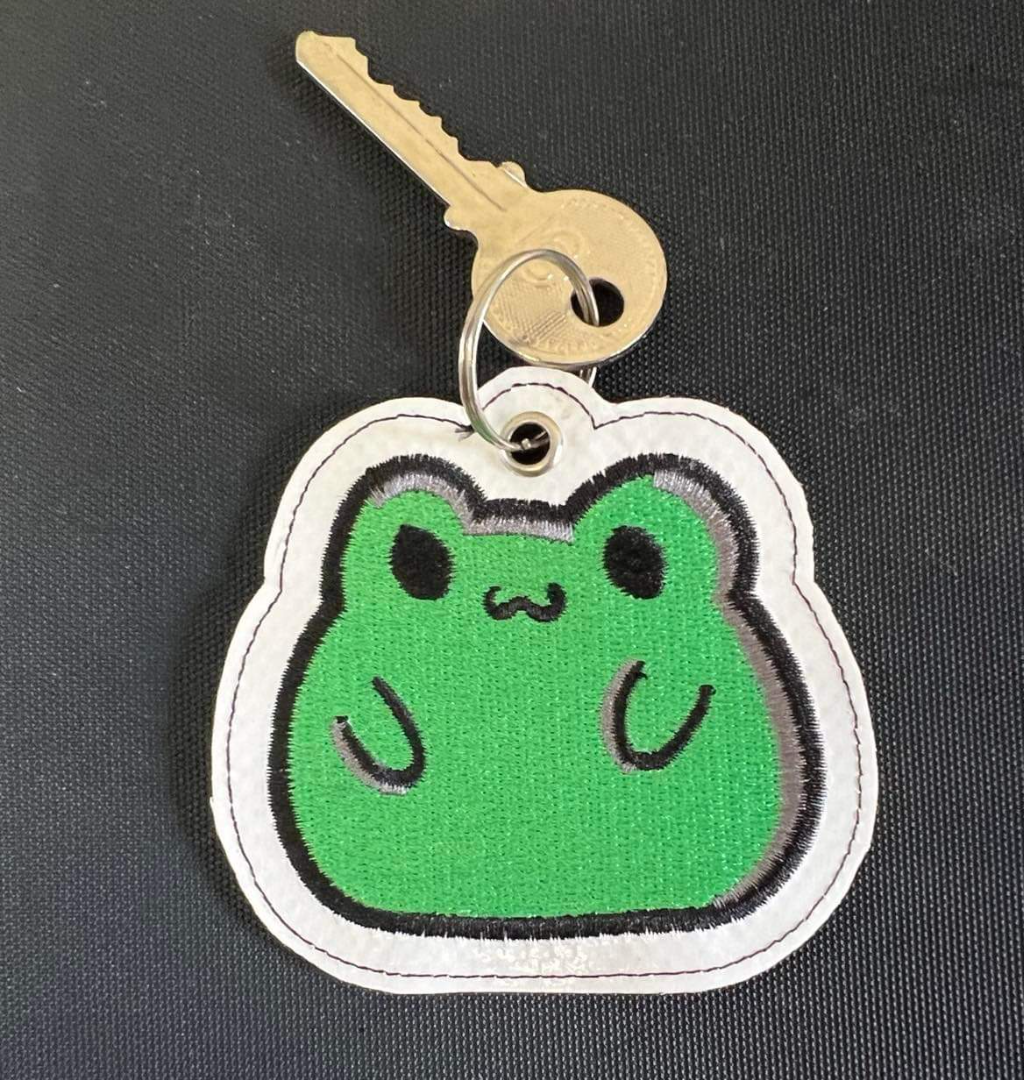 Kawaii Frog Key Fob