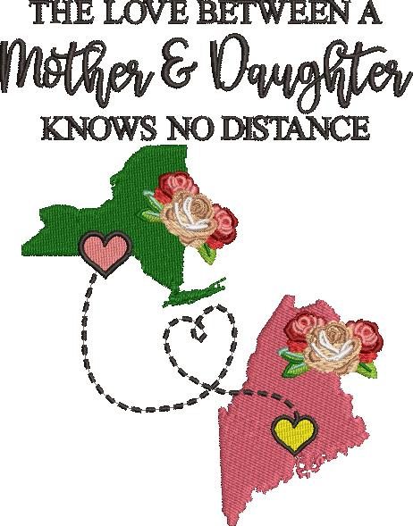 Mother And Daughter Maine To New York