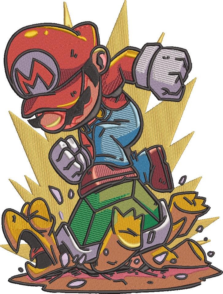 Adventurous Plumber Smash Turtle