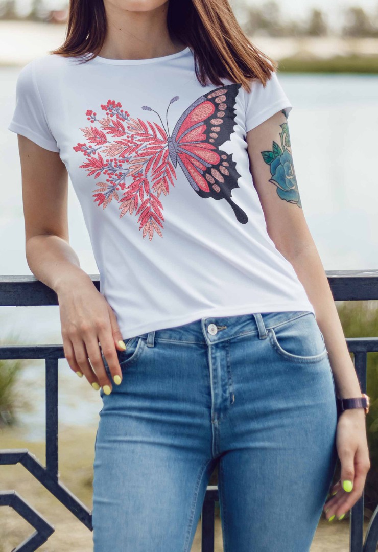 Swallowtail Floral Butterfly Swallowtail Floral Butterfly
