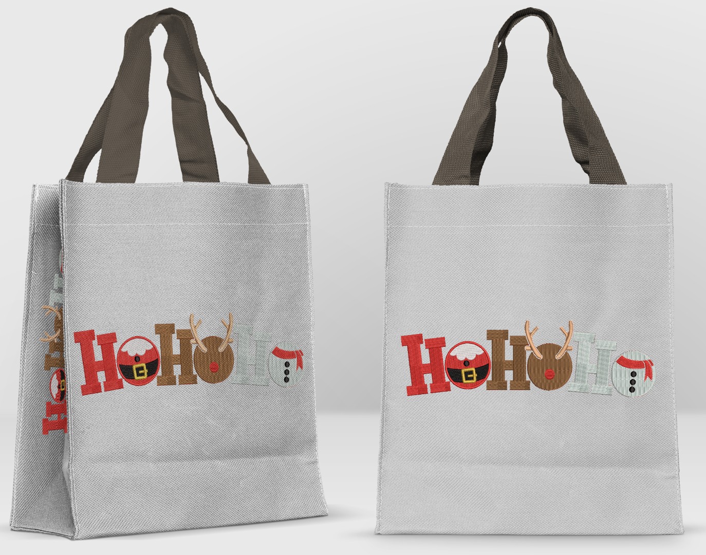 Hoho Christmas Embroidery Design