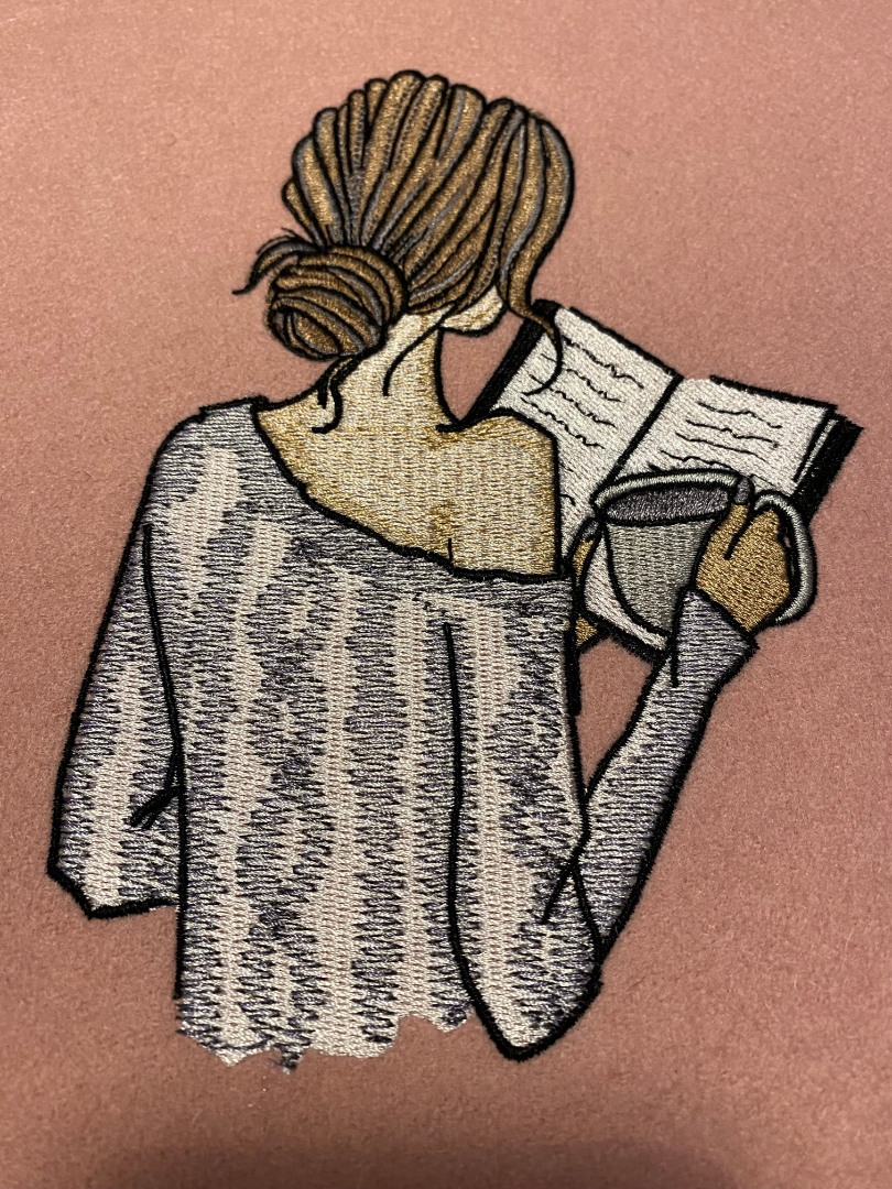 Girl Reading Book