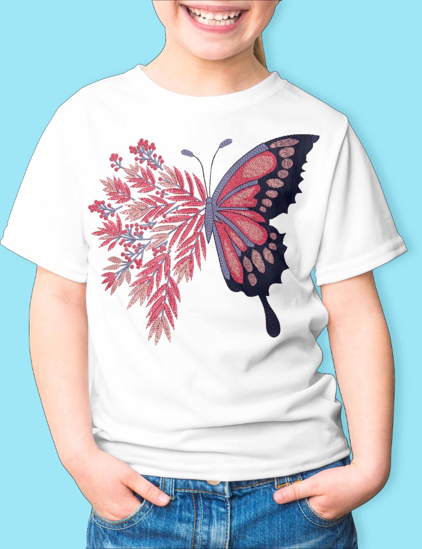 Swallowtail Floral Butterfly Swallowtail Floral Butterfly