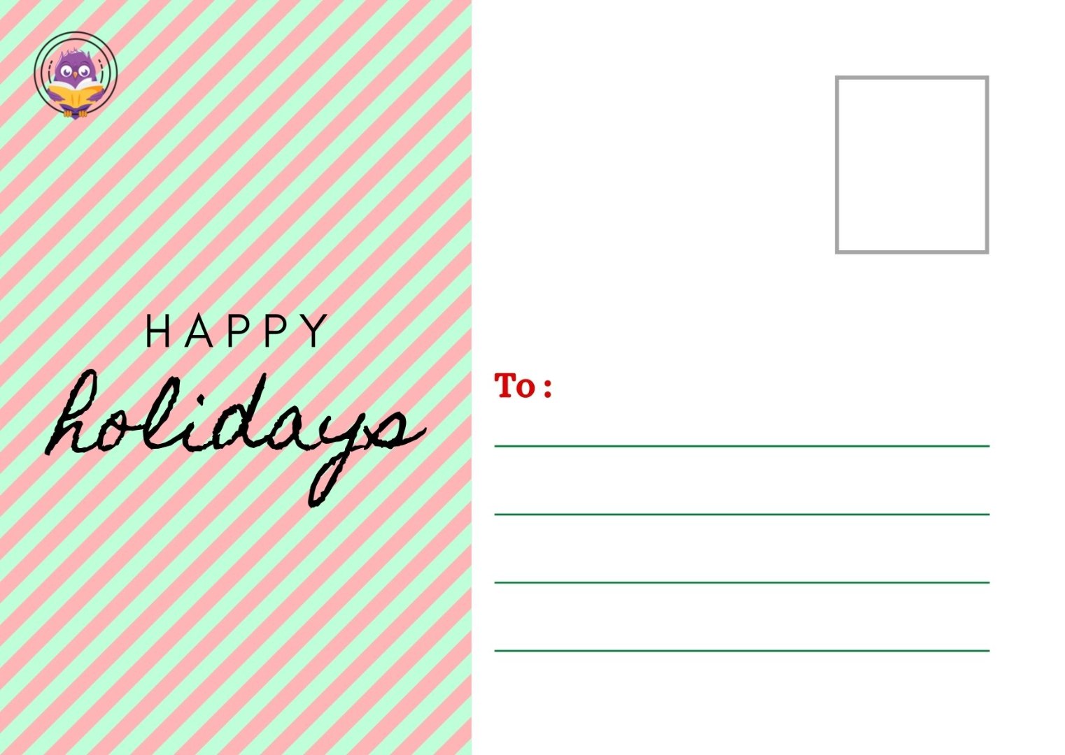 Christmas and New Year Printable Post Cards Christmas and New Year Printable Post Cards