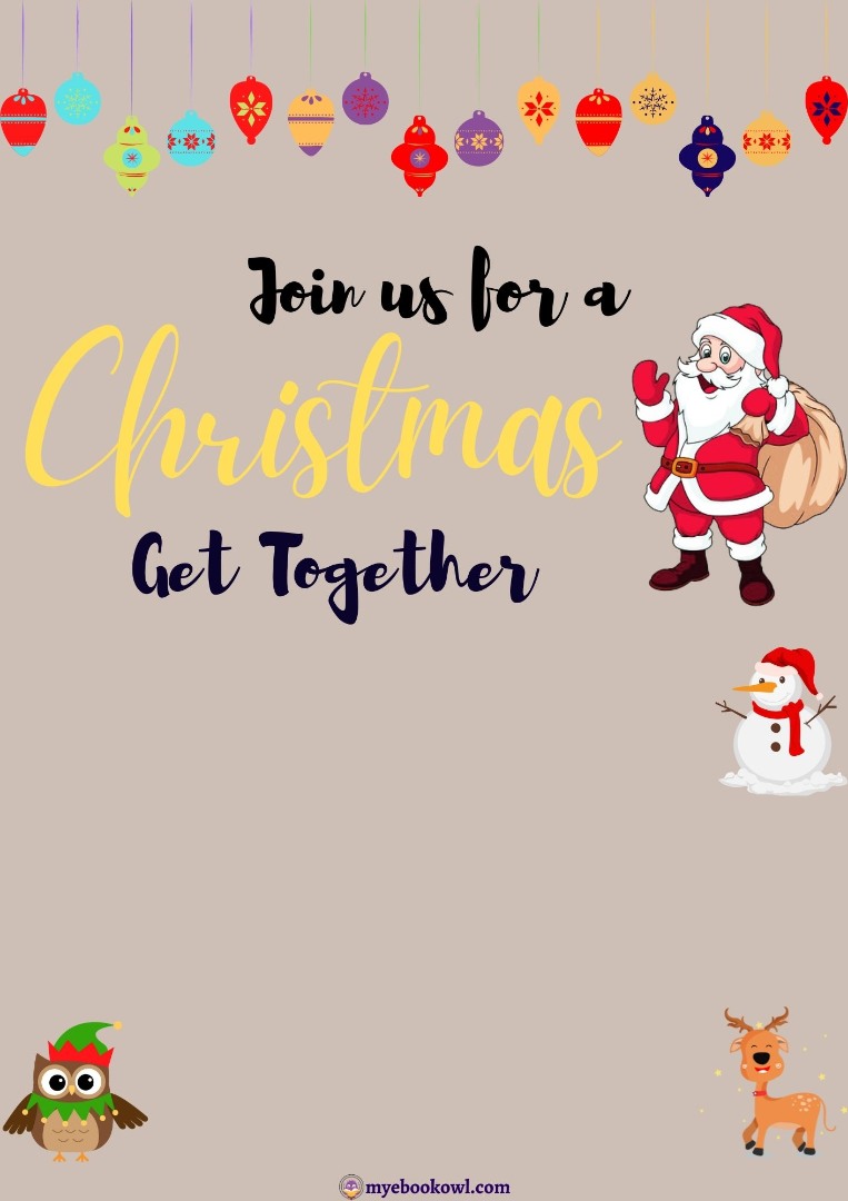Christmas Invitation Printable Cards Christmas Invitation Printable Cards