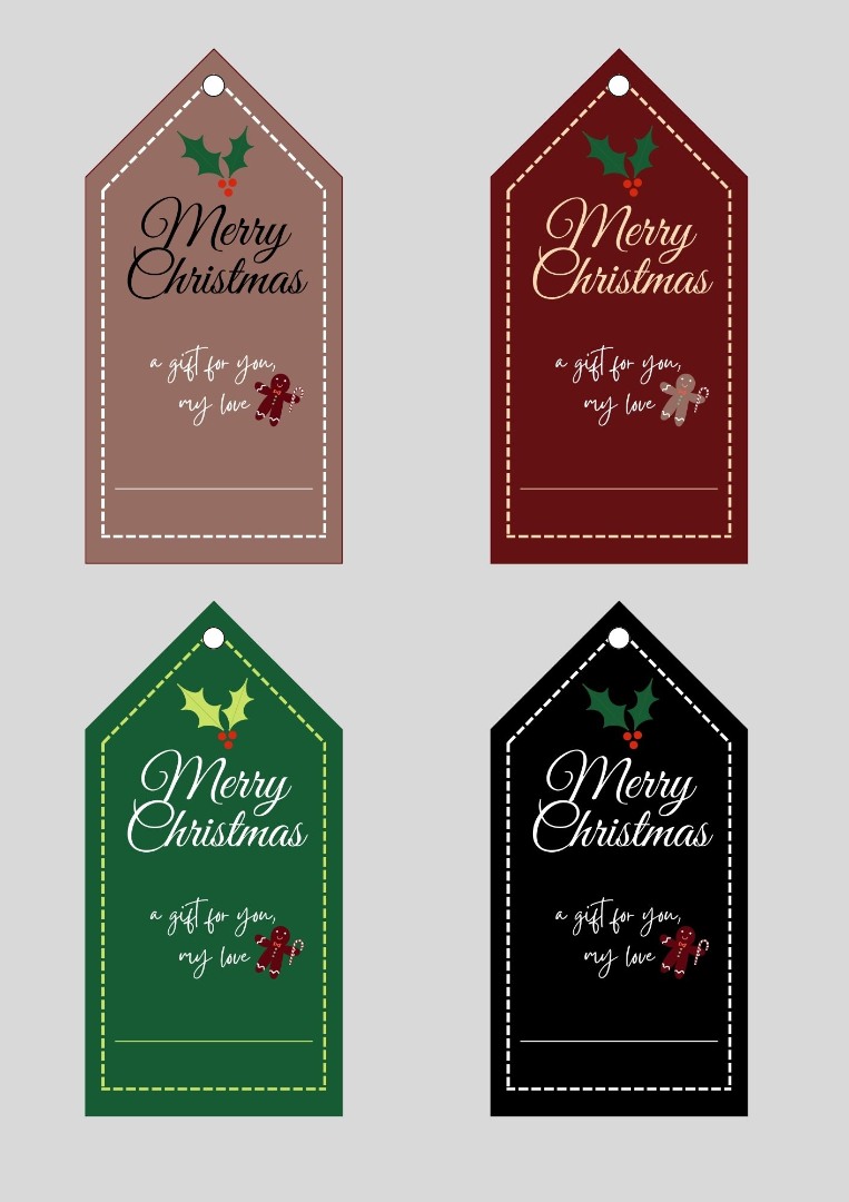 Christmas Printable Gift Tags Christmas Printable Gift Tags