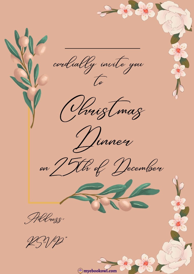 Christmas Invitation Printable Cards Christmas Invitation Printable Cards