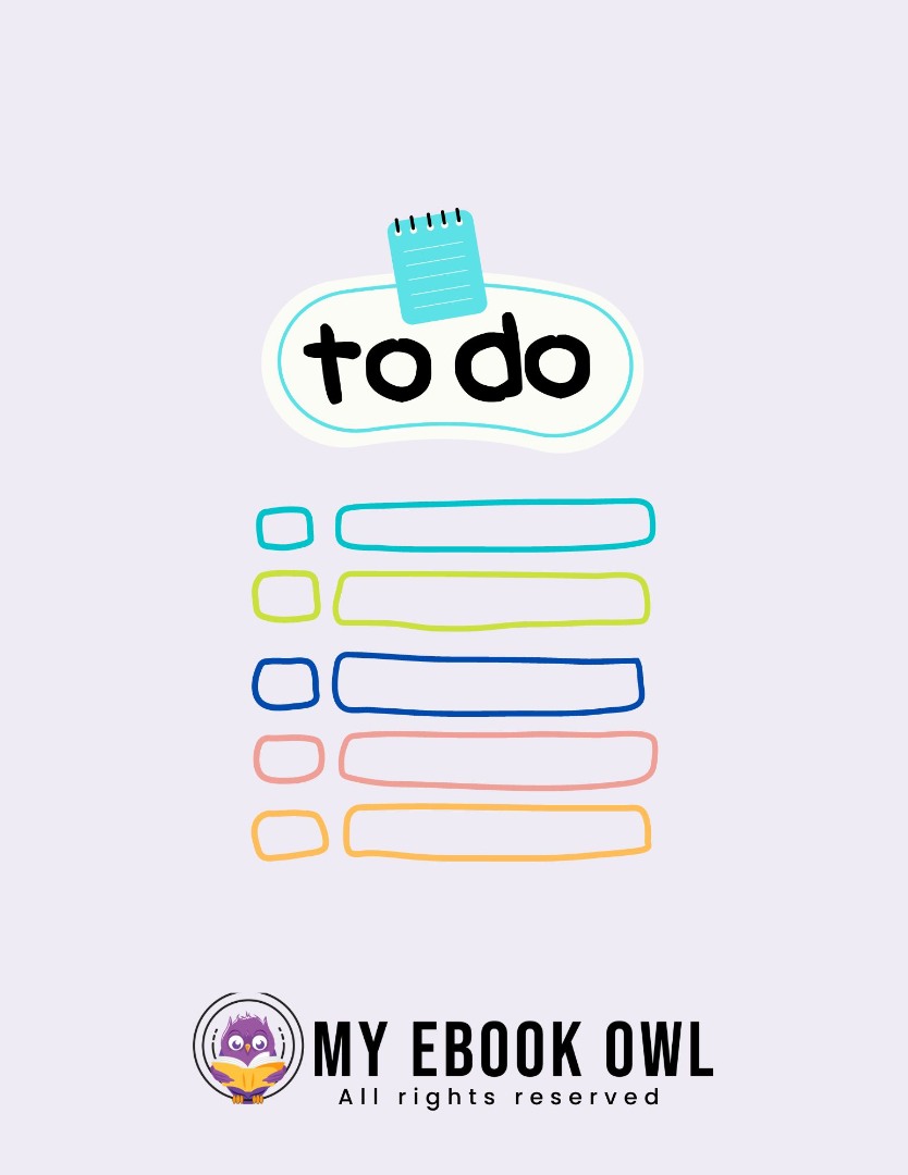 Monthly To Do List Journal Monthly To Do List Journal