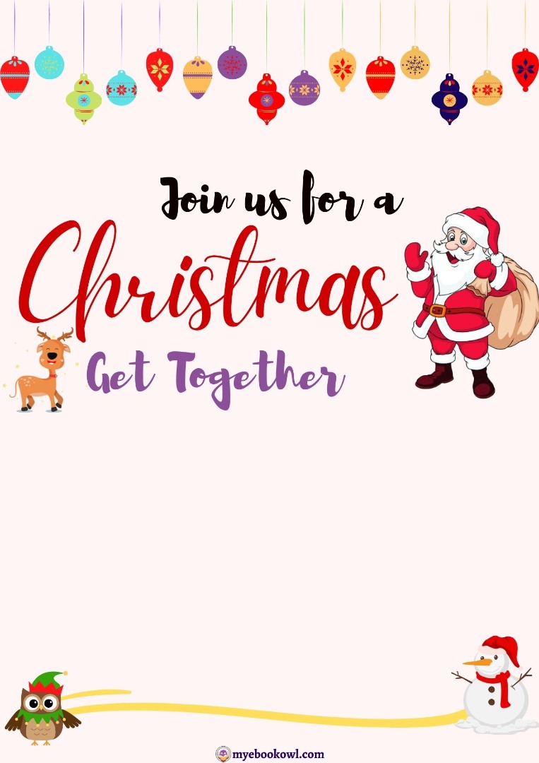 Christmas Invitation Printable Cards Christmas Invitation Printable Cards