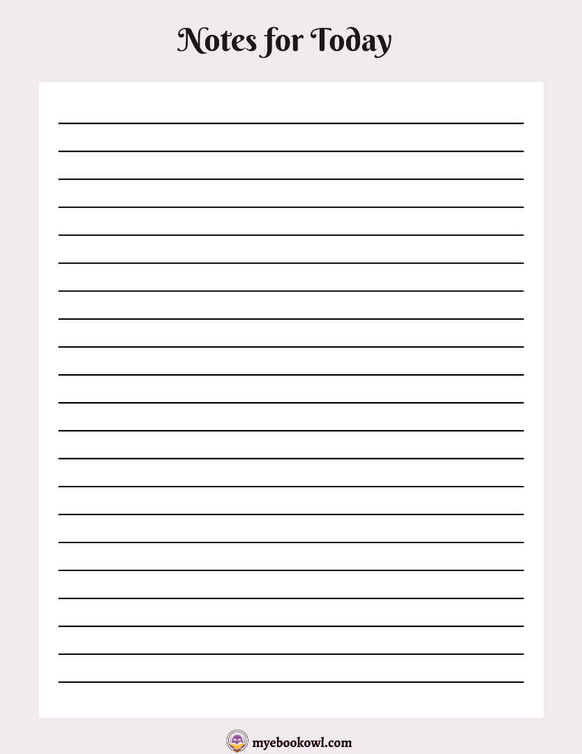 Household Printables