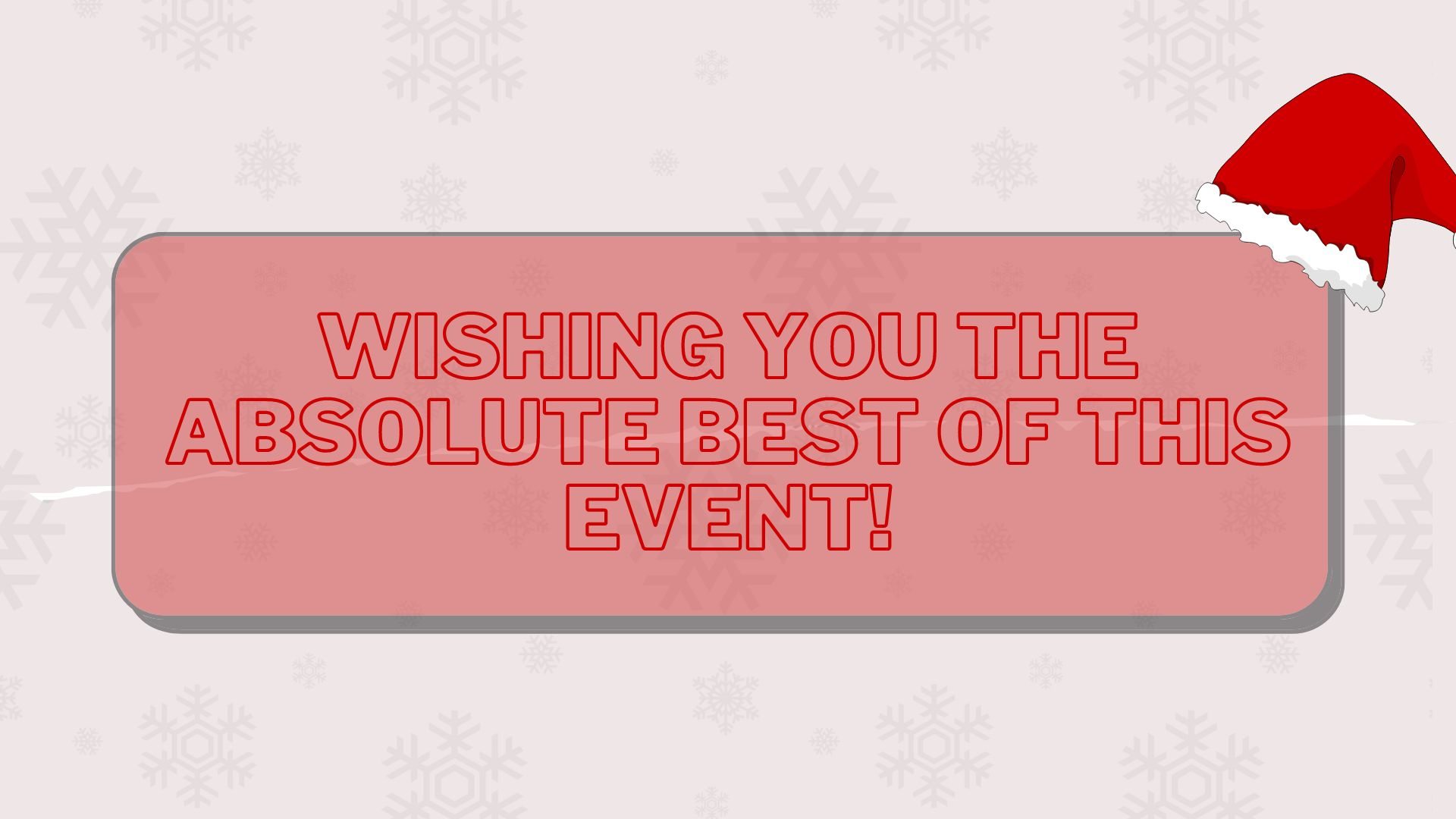 Christmas and New Year Greetings Printable Card