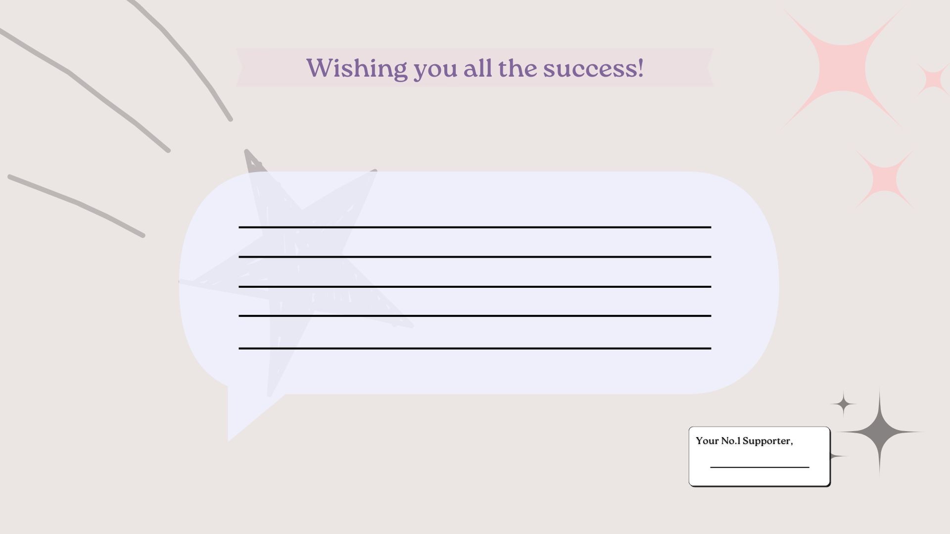 Christmas and New Year Greetings Printable Card