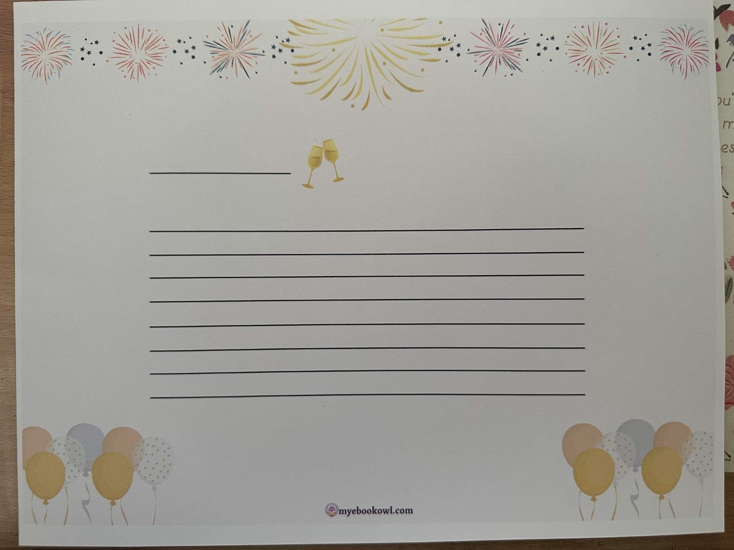 Christmas & New Year Printable Greeting Cards