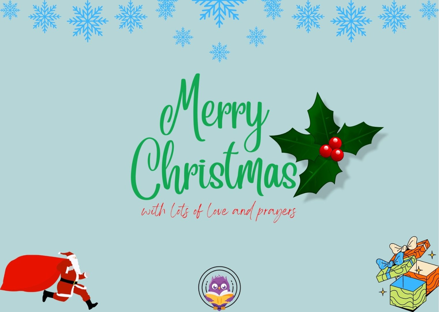 Christmas & New Year Printable Greeting Cards