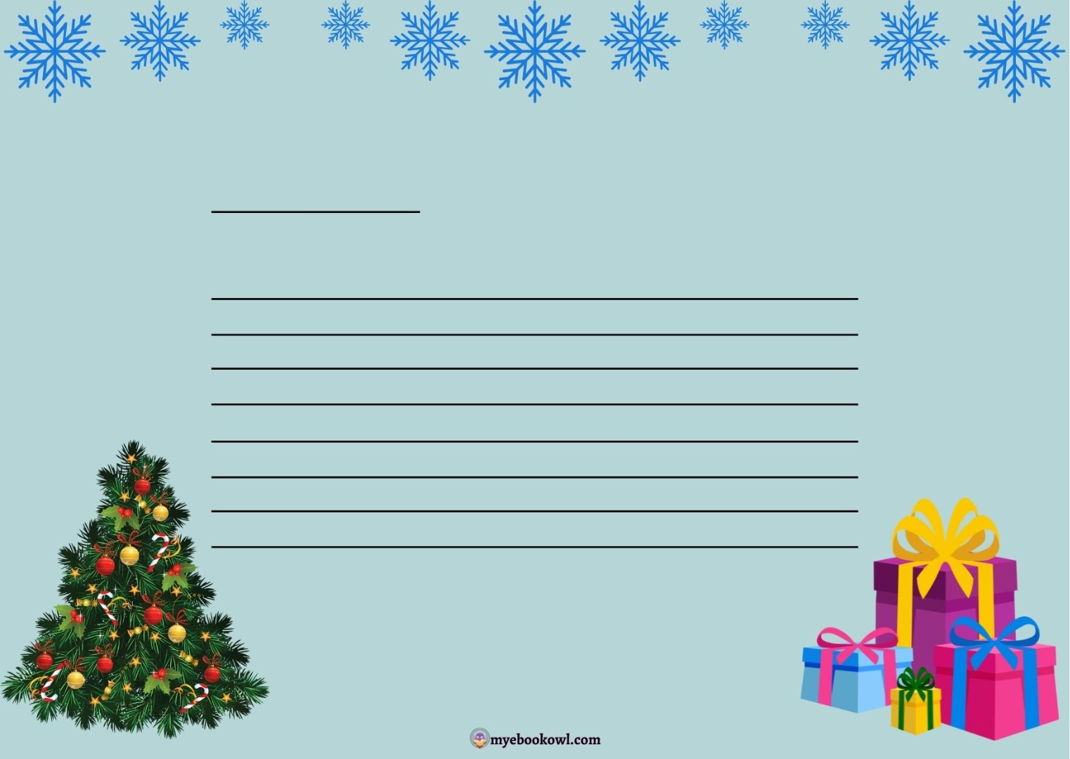 Christmas & New Year Printable Greeting Cards