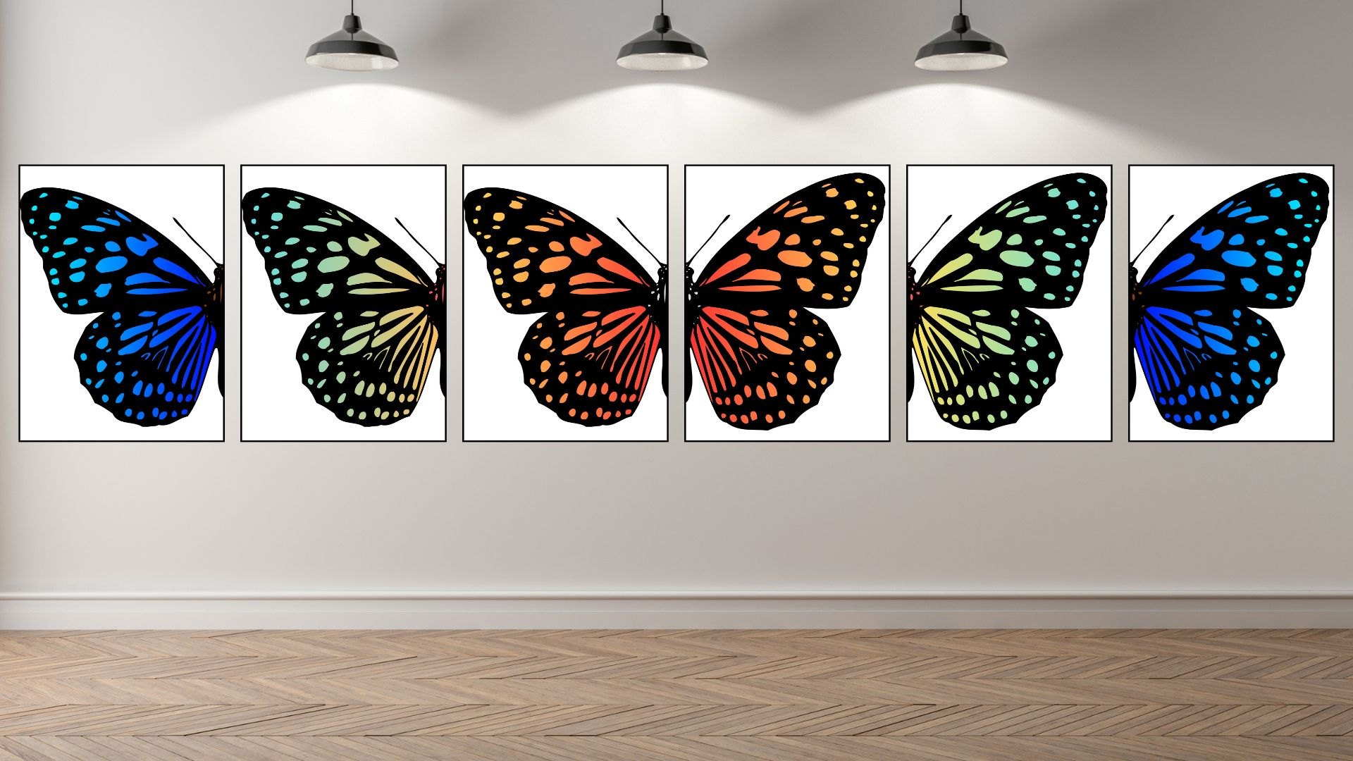 Butterfly Series Wall Art Printable 2 Butterfly Series Wall Art Printable 2