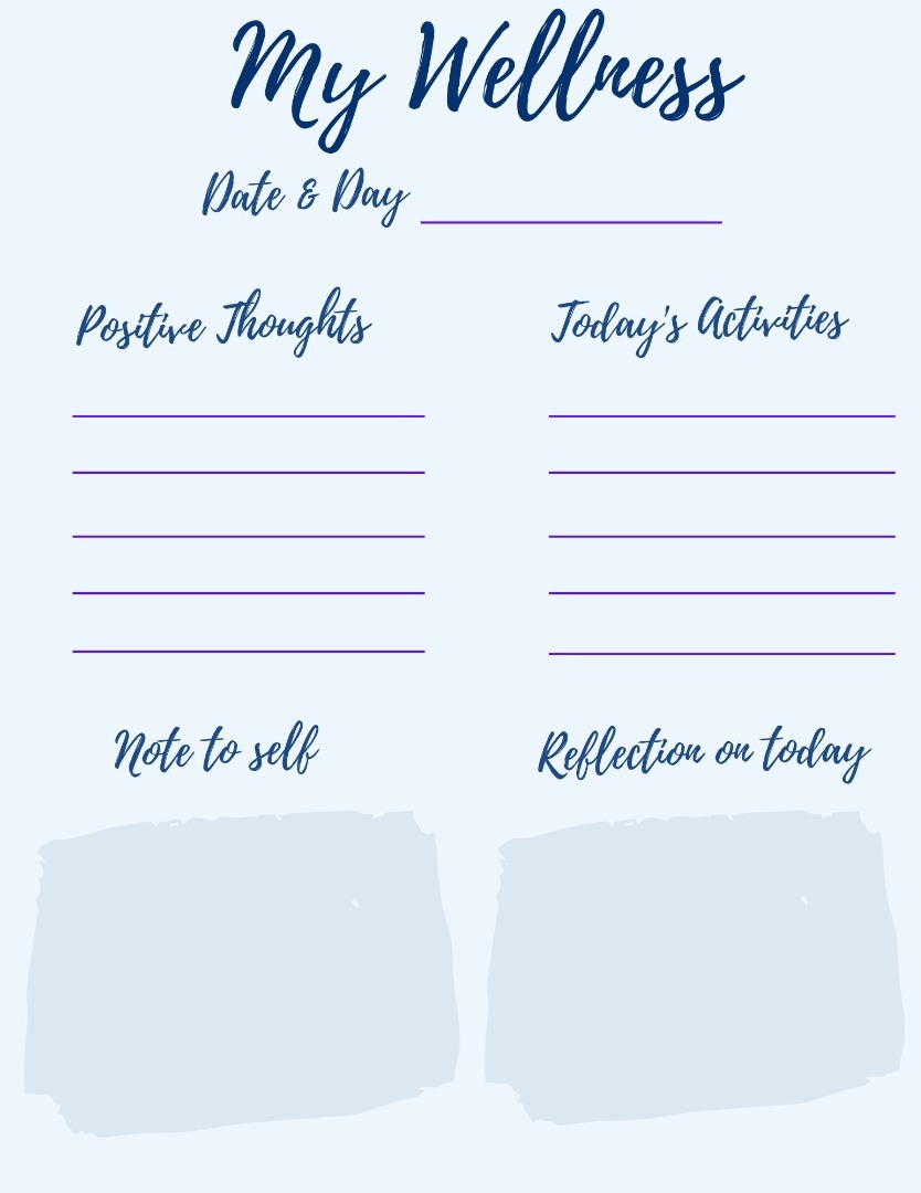 Wellness Journal & Wellness Tracker Ebook