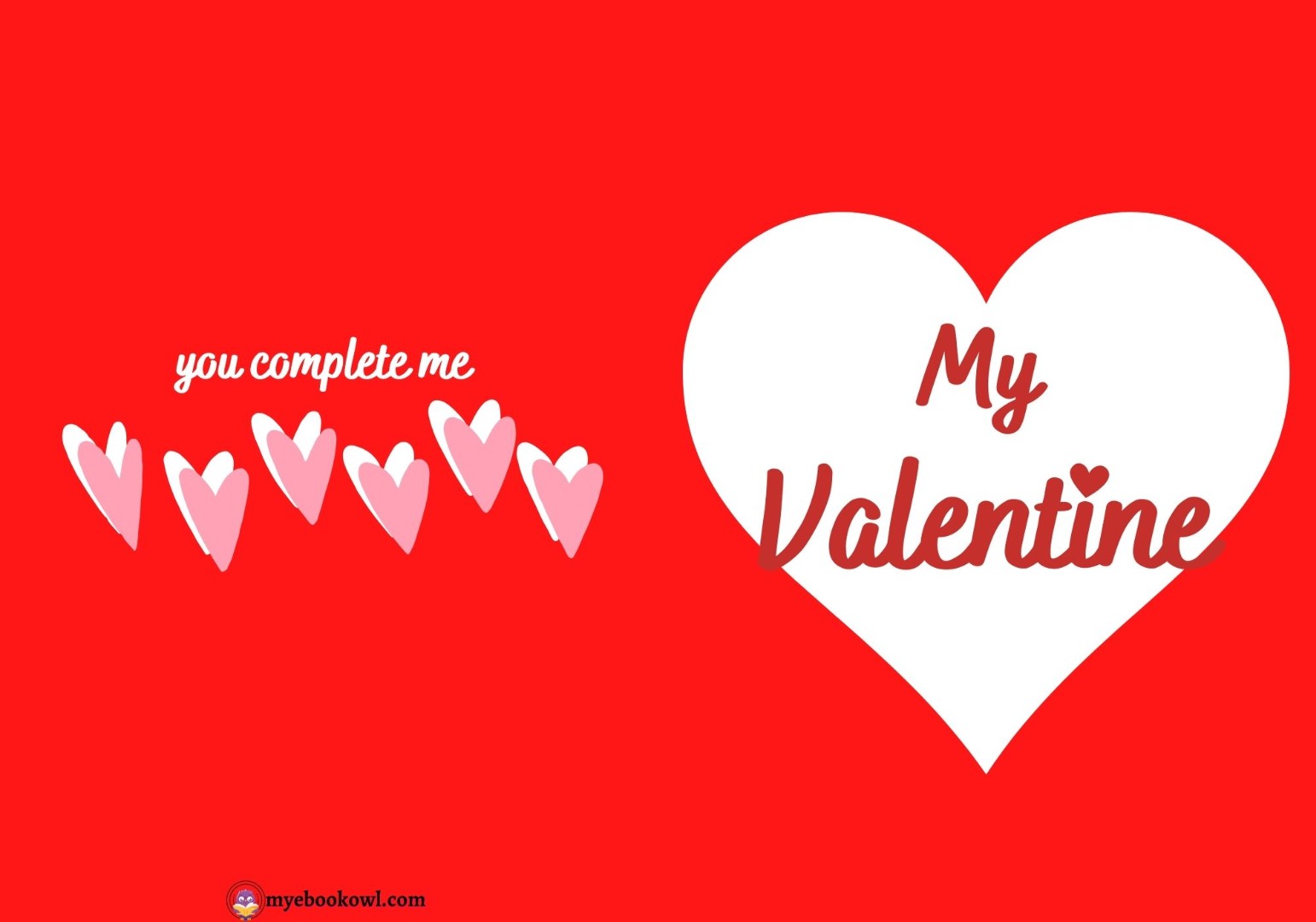 My Valentines Printable Foldable Cards My Valentines Printable Foldable Cards