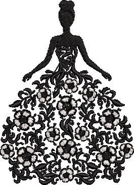 Floral Dress Design Floral Dress Design