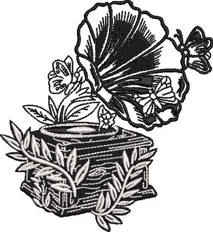 Floral Gramophone Floral Gramophone