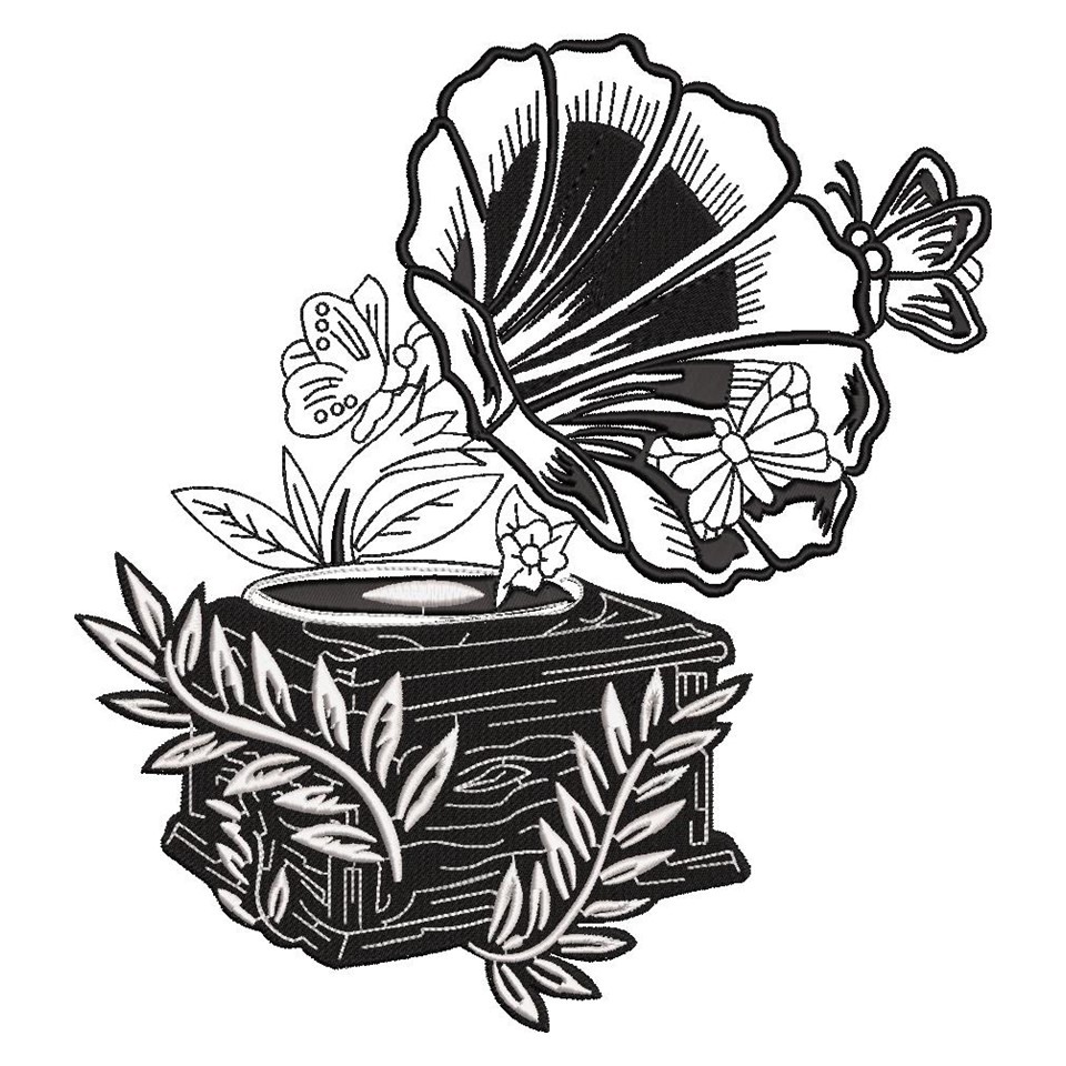 Floral Gramophone Floral Gramophone