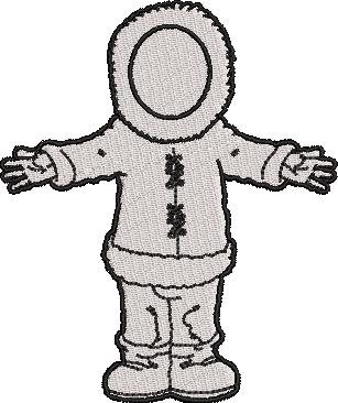 Igloo Man Design