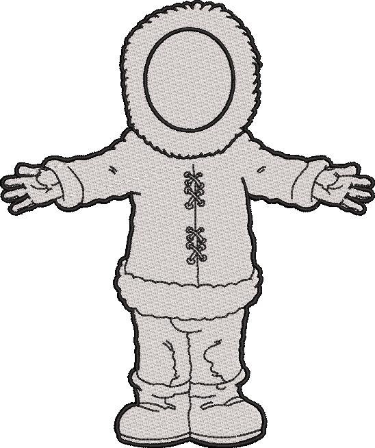 Igloo Man Design