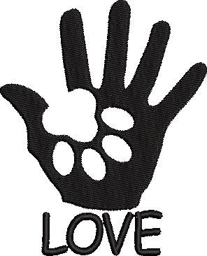Love Paw Hand Love Paw Hand